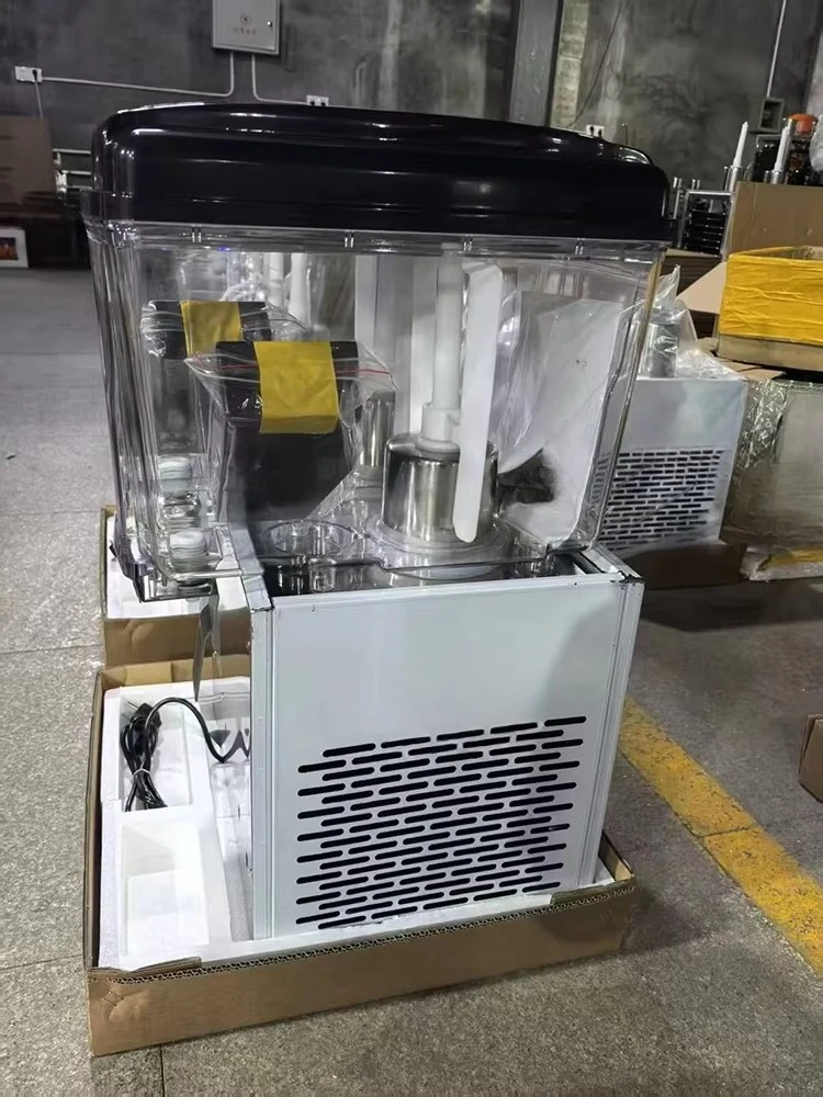 Picture 6: Three-cylinder milk tea machine Hot and cold drinking machine Support beverage making machine with heating function