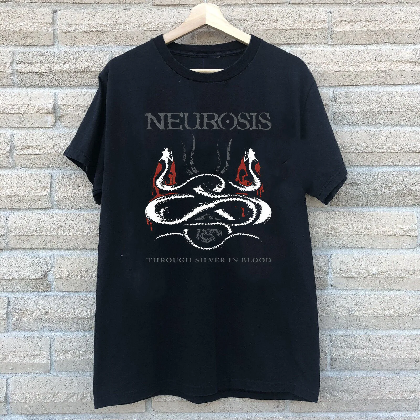 Neurosis Band Through Silver in Blood  S to 5XL T-shirt GC1576