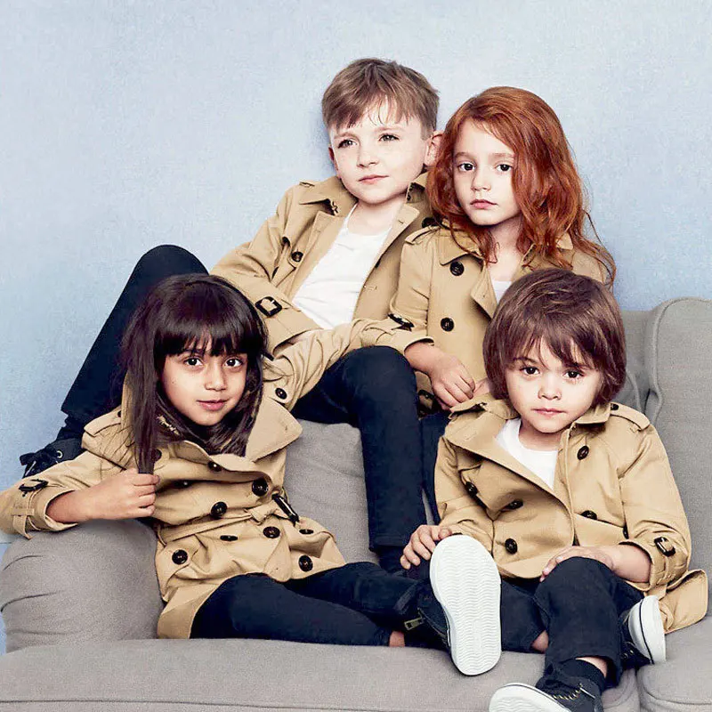 

Детский плащ, весна-осень 2024, новое детское пальто, пальто