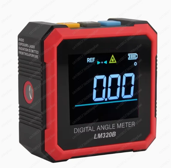 LM320A LM320B Electronic Angle Meter Digital Protractor Magnetic Inclinometer Angle Tester Bevel Box Backlight