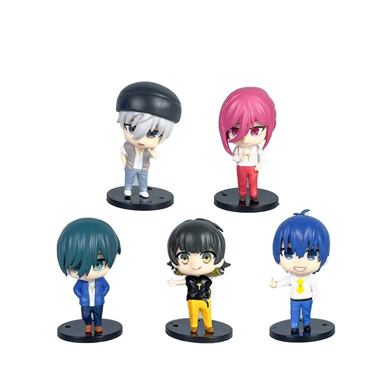 

Японское аниме BLUE LOCK Kawaii мультфильм в форме настольного орнамента аниме товары небольшой подарок