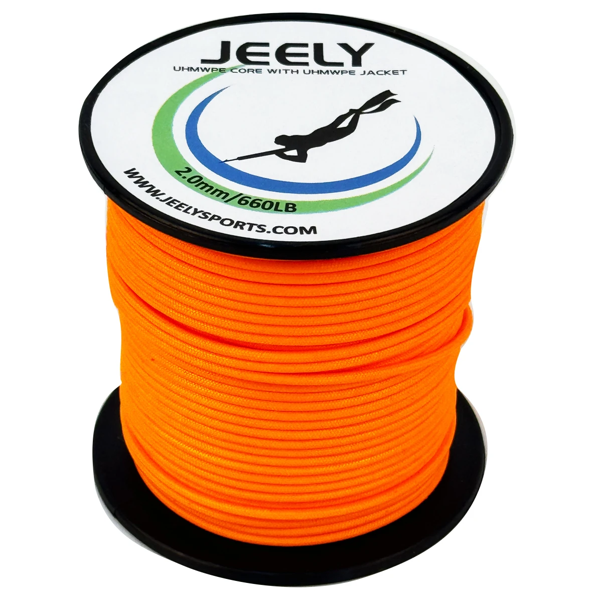 2mm 50m UHMWPE Core With Uhmwpe Jacket Spearfishing Line