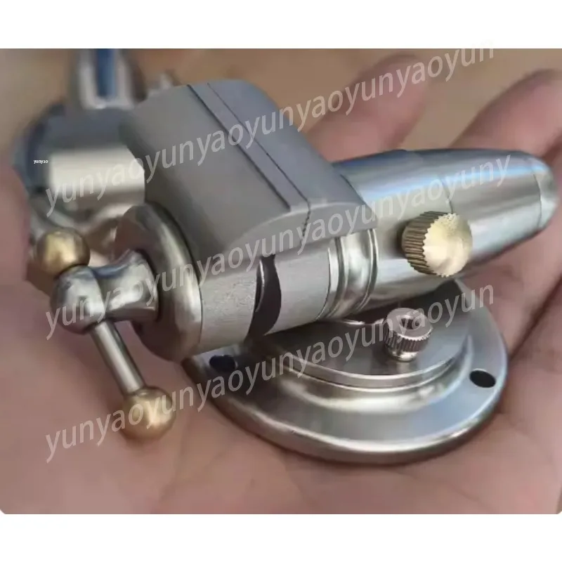 304 Stainless Steel Mini Vise, 1.2 Inch Small Table Clamp for Crafts, Model Making Workbench Tool