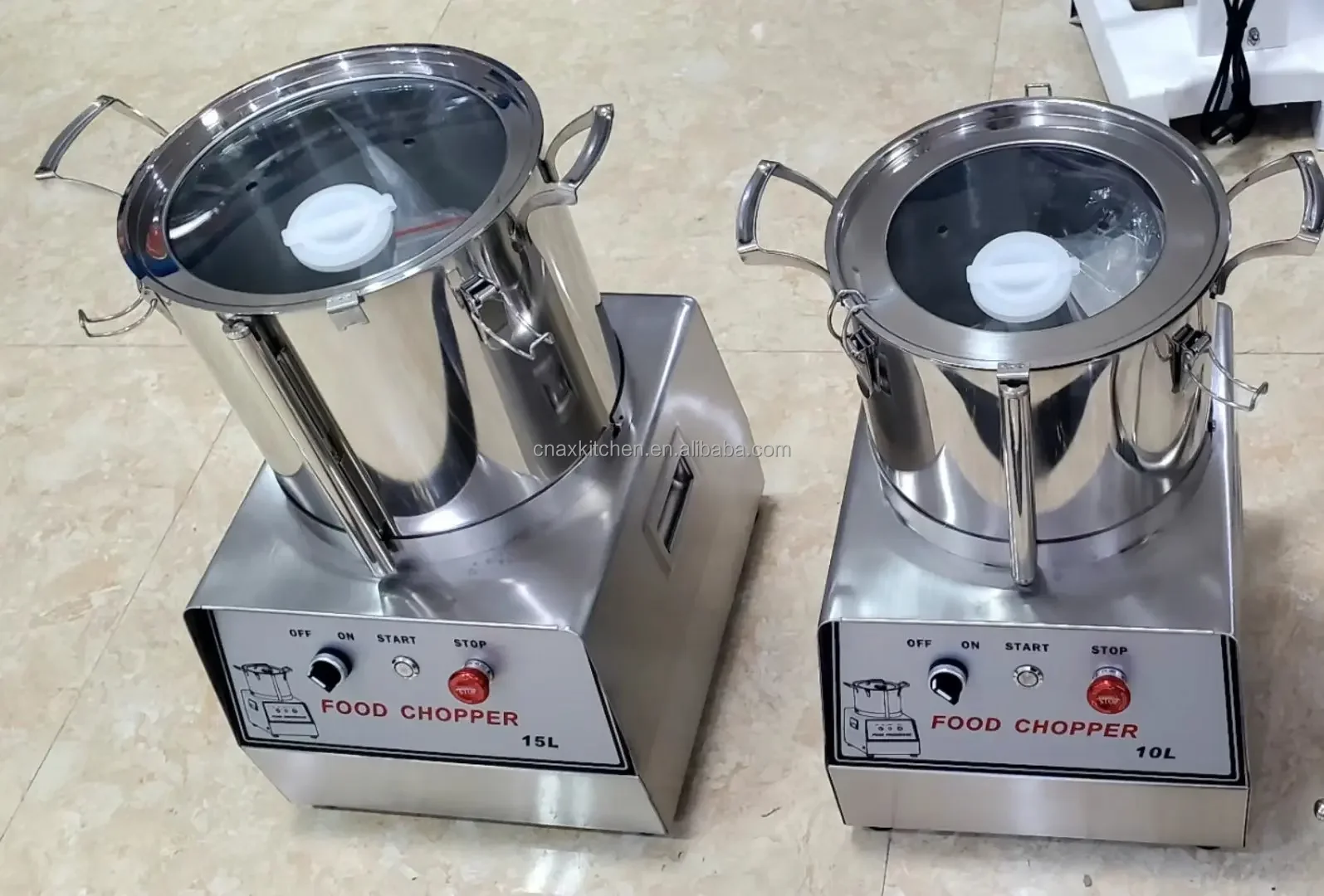 Robot da cucina elettrico 5L/7L/10L/15L per taglierine commerciali di verdure/carne/gave