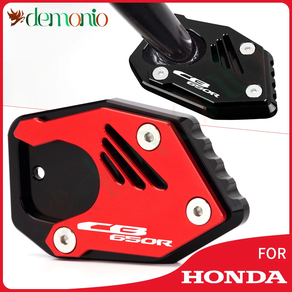 FOR HONDA CB650R Neo Sports Cafe CB 650R 2019 2020 2021 2022 Extension Pad Support Plate Kickstand Side Stand Enlarge Foot brace