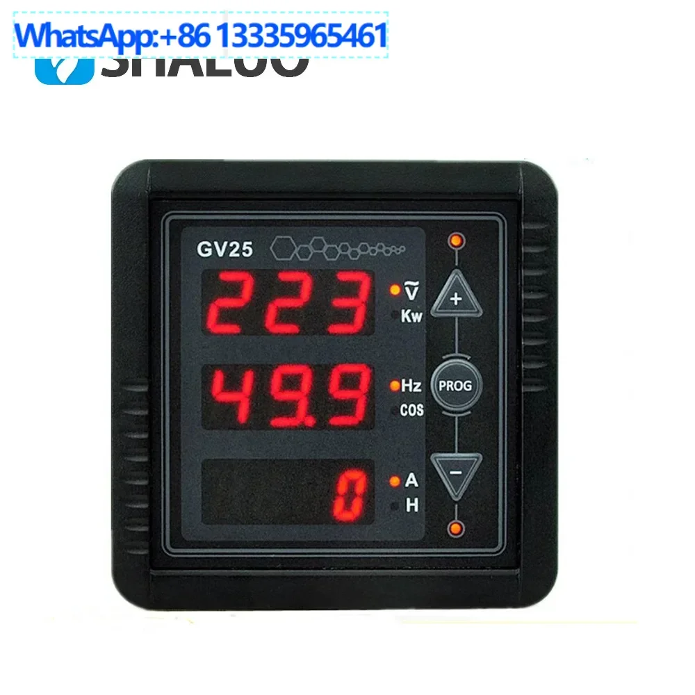 

GV25 MK2 digital display meter, alternating current parameter meter diesel gas engine generator controller GV24 GV23