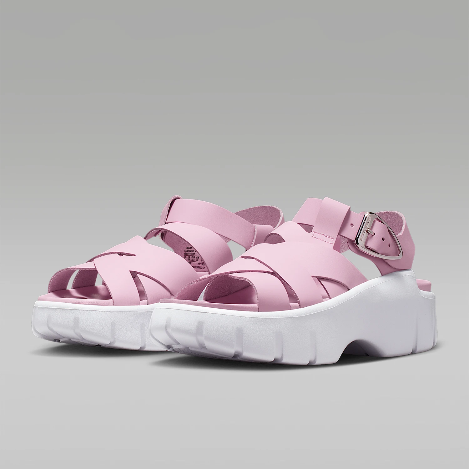 Оригинальные женские сандалии Nike JORDAN с толстой подошвой, модные, повседневные, прочные, модель IB8841-607.