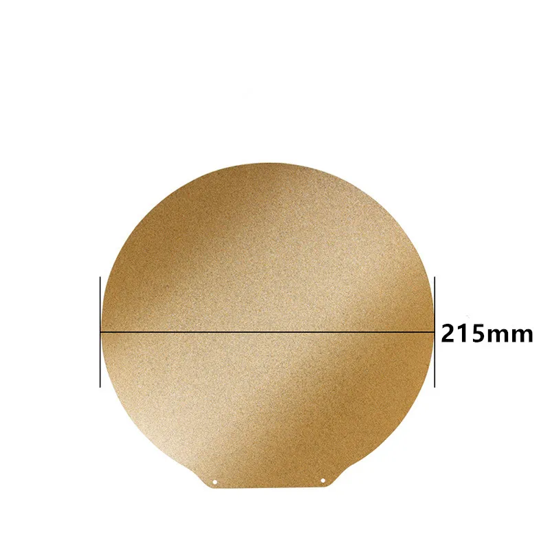 ENERGETIC Magnetic Spring Steel PEI Print Bed Round Dia 215mm Textured and Smooth PEI Flex Plate for Flsun Q5 3D Printer Parts