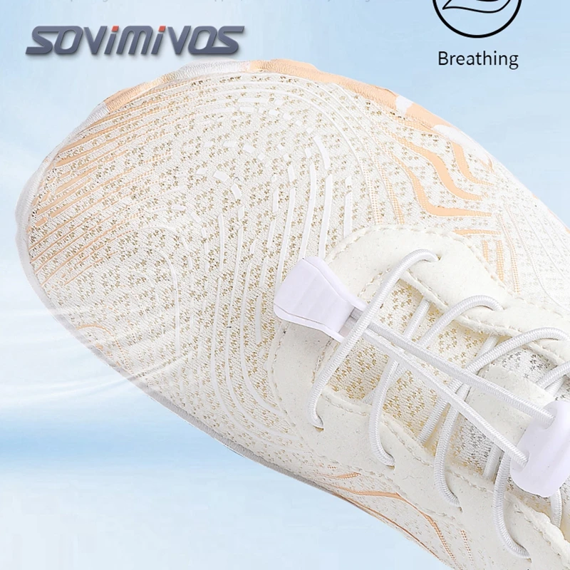 New Quick-Dry Breathable Aqua Shoes Couples Outdoor Beach Swimming Upstream Wading Footwear Men Women Beach Non-Slip Water Shoe