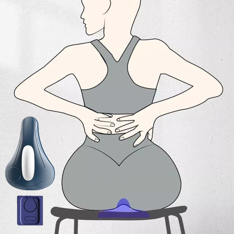 Rechargeable Pelvic Floor Exerciser 4 Vibration Massage Modes Pelvic Floor Muscle Repair Prostate Pelvic Floor Ergonomic Trainer