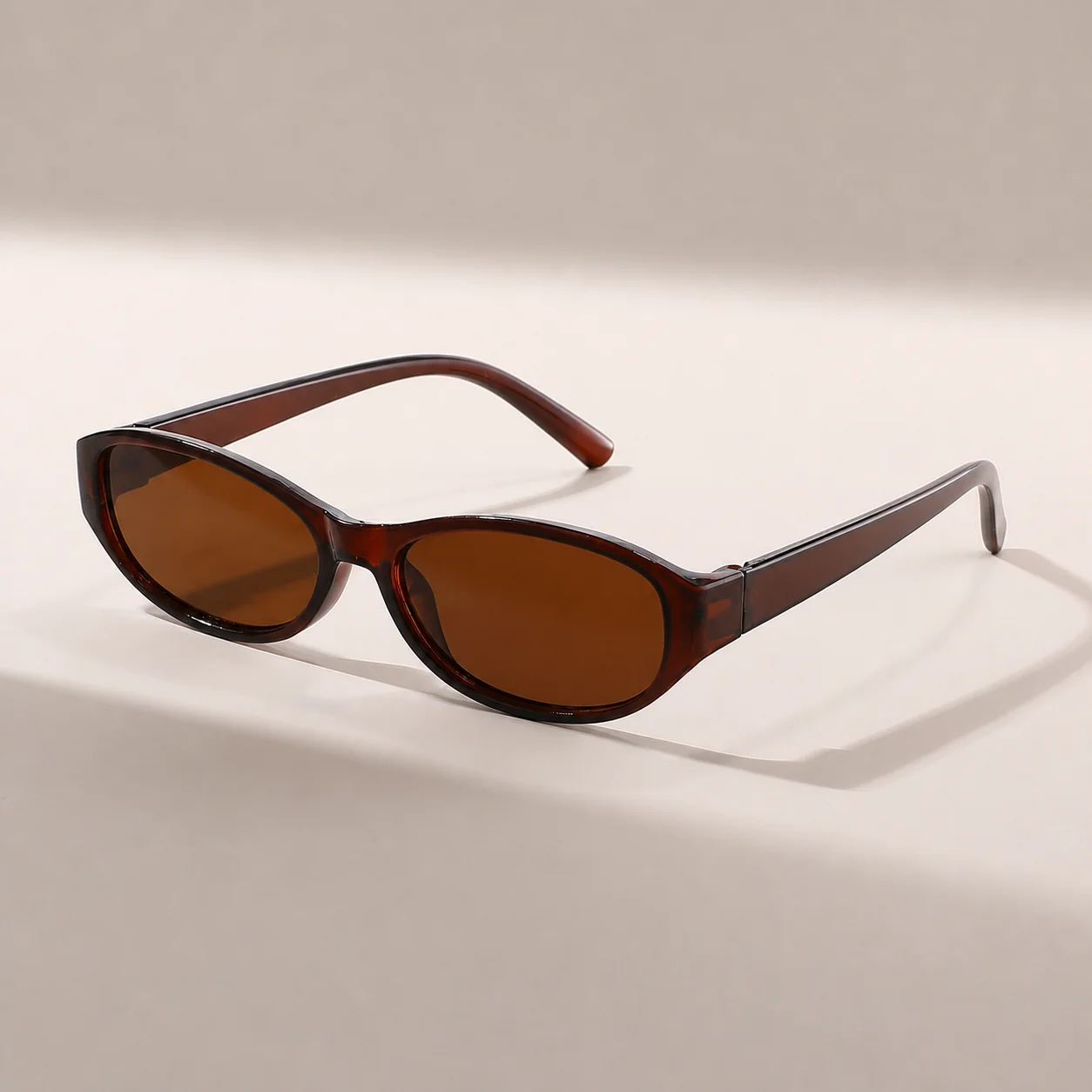 Y2K Fashion Sunglasses High-Toughness UV400 Sunglasses Oval Frame Sunglasses Fashionable For Daily Outfit Driving Outdoor