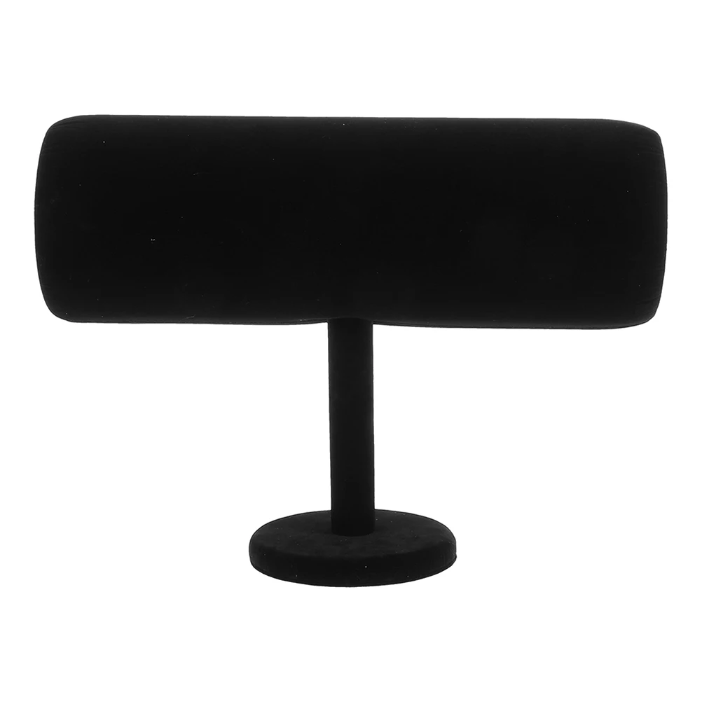 

Headband Display Stand T-Bar Holder Organizer High Quality Flannelette PVC Pipe Smooth Texture Hair Accessories Storage Exhibits