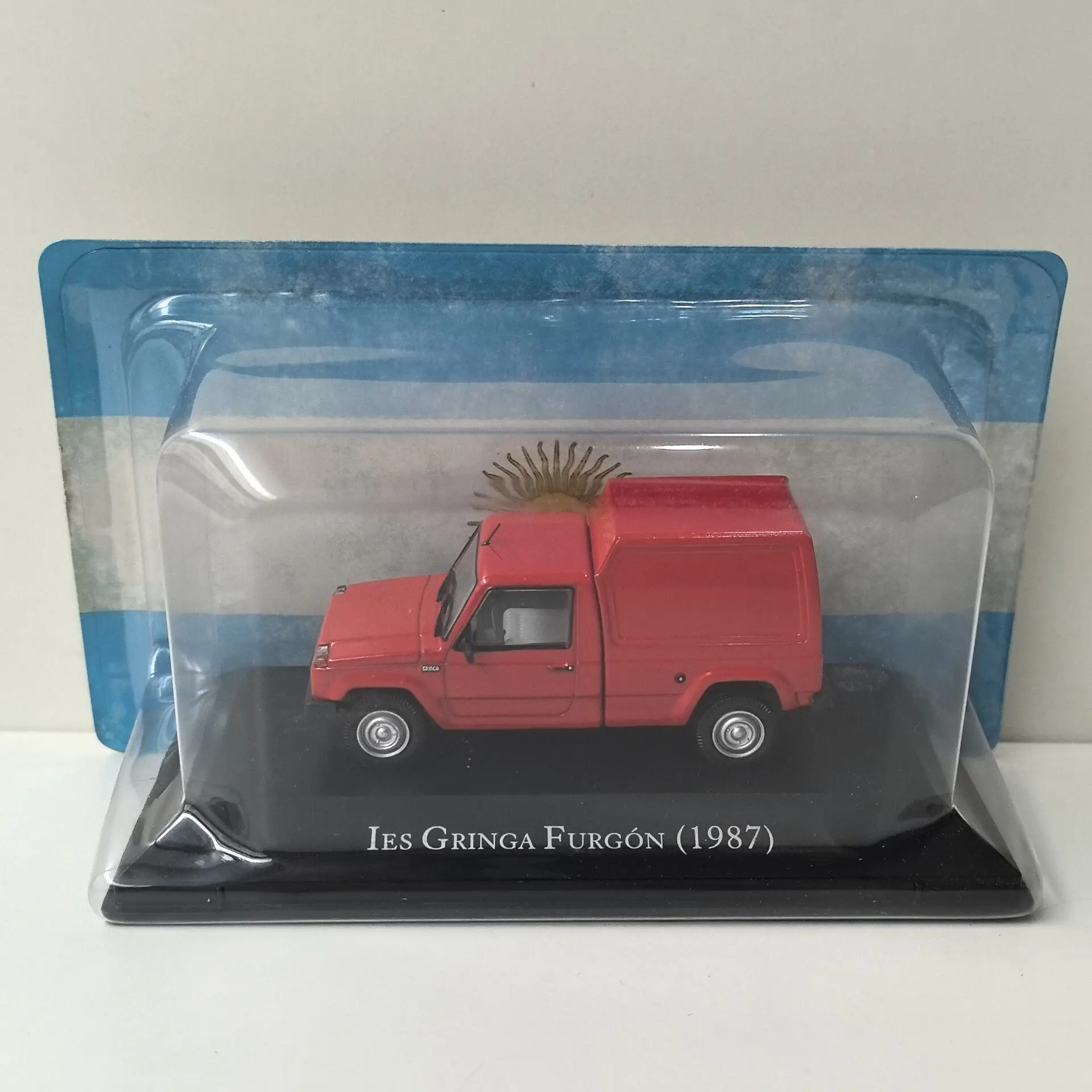 Modelo de Carro em Liga D4 Diecast IXO Escala 1/43 IES GRINGA FURGON 1987