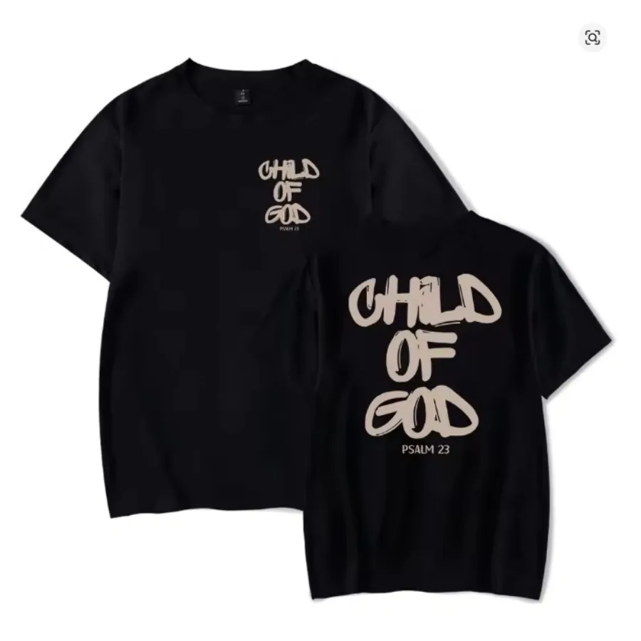 Forrest Frank Child of God Merch Short Sleeve T Shirt Women Men Harajuku Tops Aesthetic Graphics Tshirt Cotton Tees Streetwear