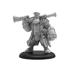 model kit resin kit  HORDES BRIGADIER GENERAL GUNNBJORN TROLLBLOODTM WARLOCK