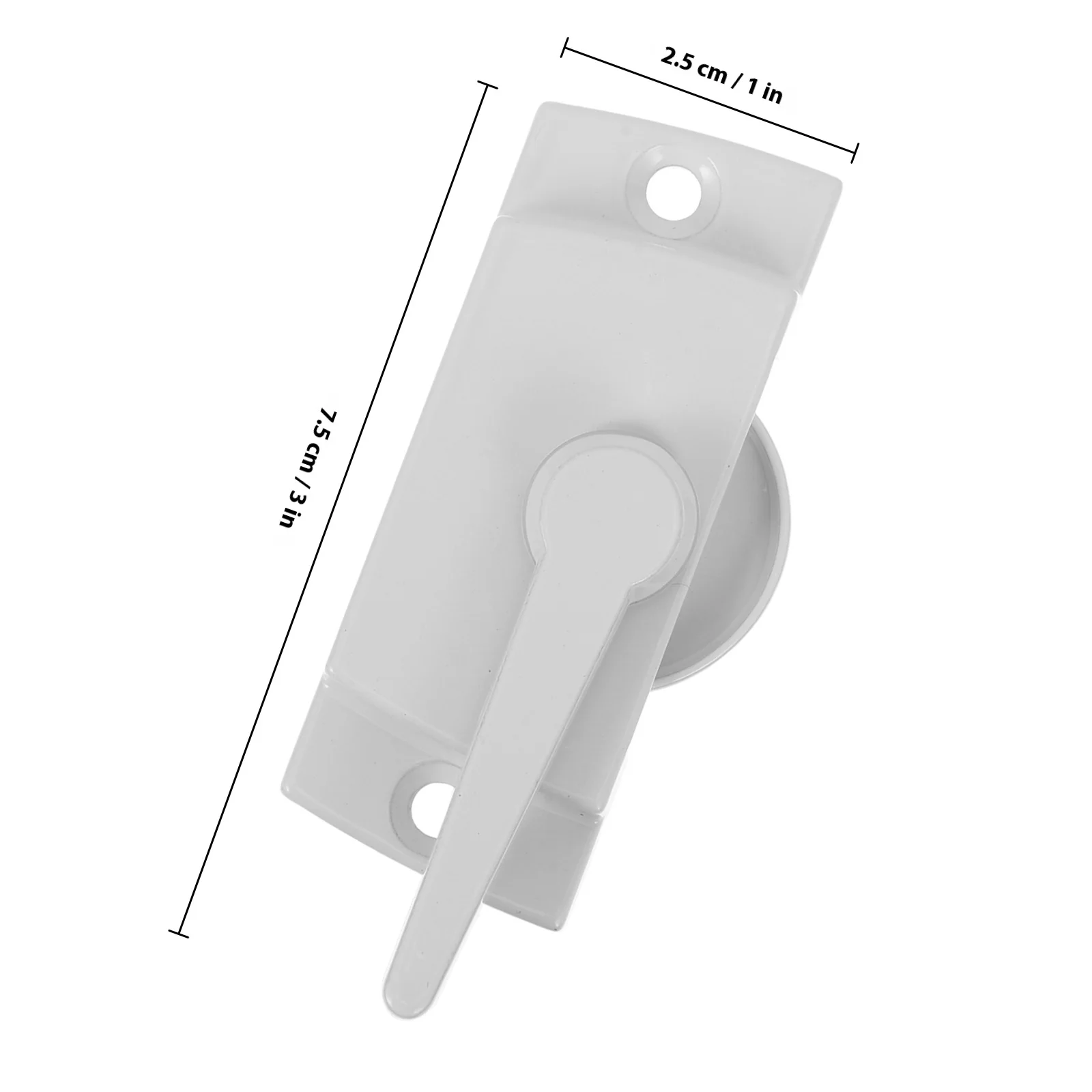 قفل وشاح النافذة المنزلقة من سبائك الزنك قابل للتعديل لأجزاء استبدال النوافذ الأفقية الرأسية وأقفال نافذة الأجهزة #4