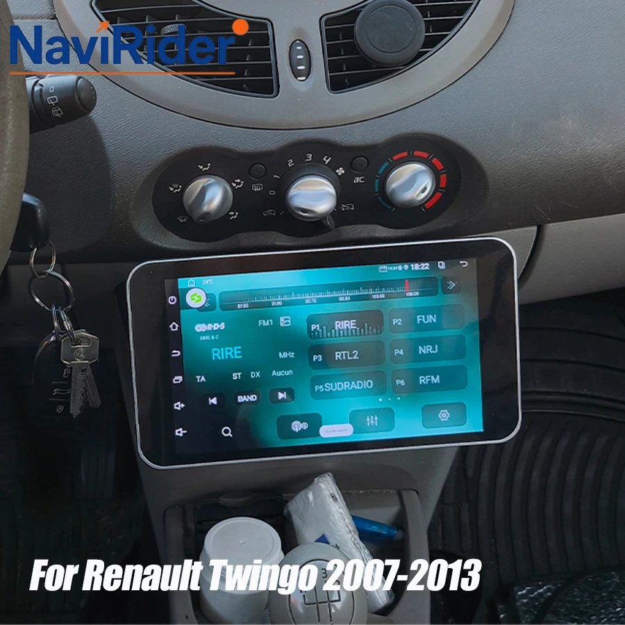 7'' Android 15 Screen Auto Radio For Renault Twingo 2007-2013 Car Multimedia Player Stereo Navigation Stereo Carplay Head Unit