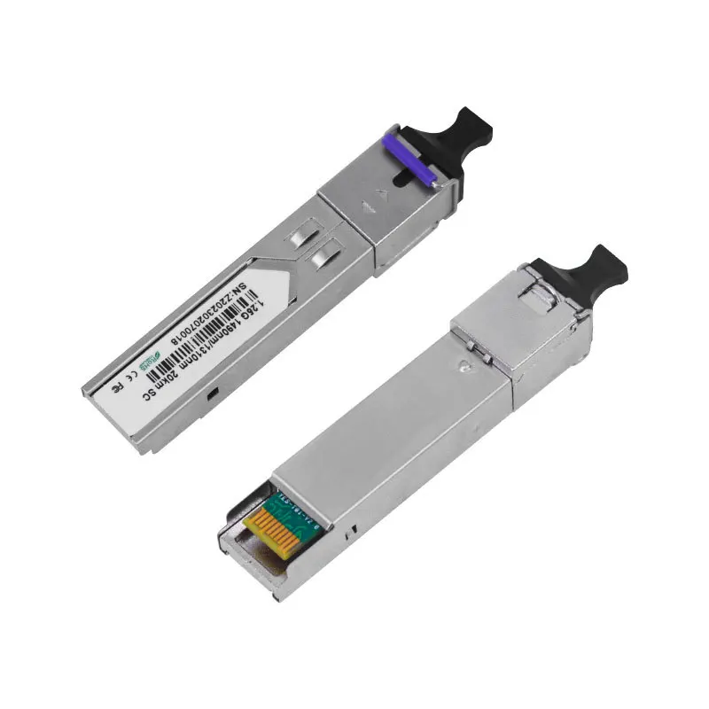 SFP Gigabit Single Mode Single Fiber Dual Fiber Multimode LC Optical Module 1.25G/10G Compatible with Multiple Brand Switches