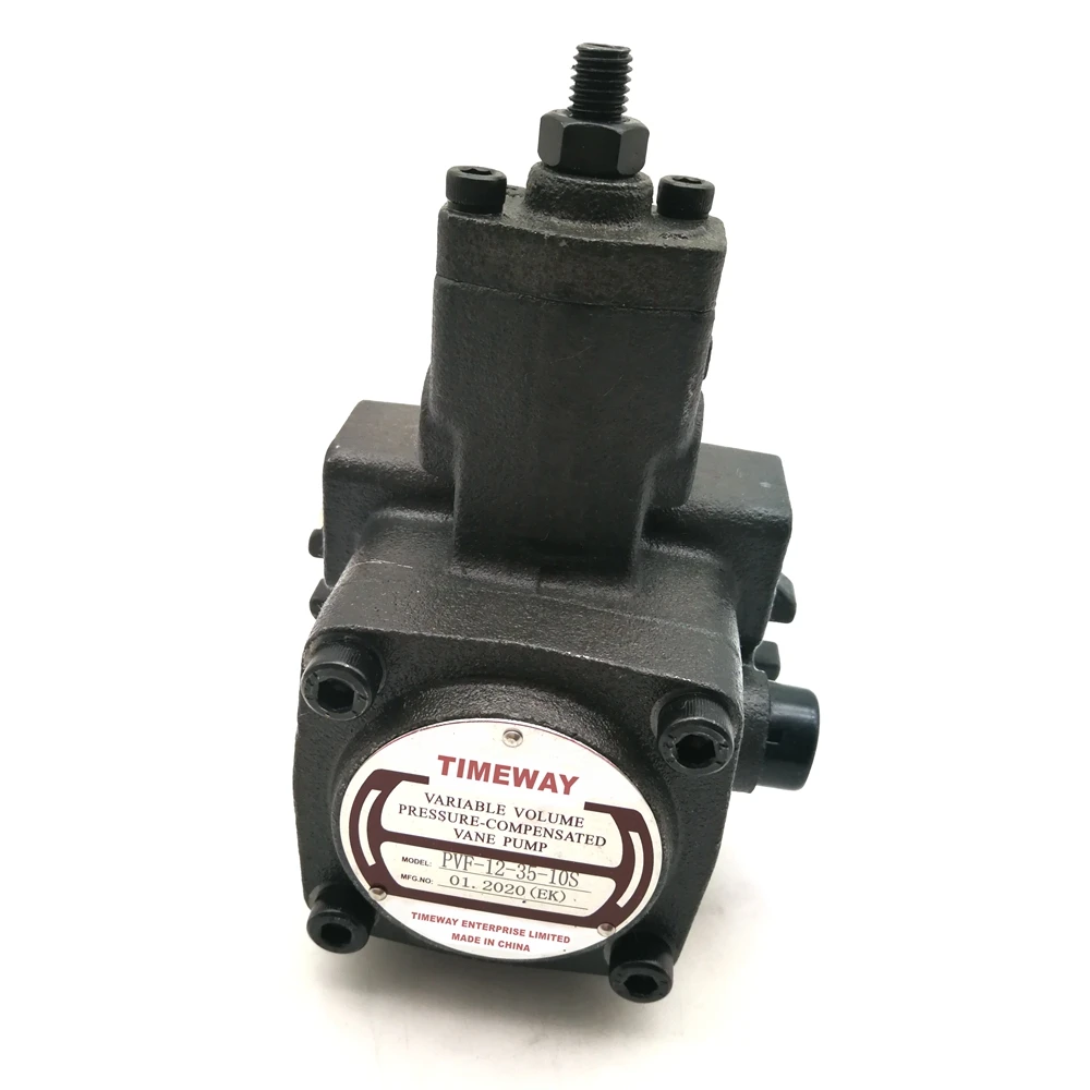 PVF Variable Displacement Hydrualic Pump PVF-12-20-10S PVF-12-35-10S PVF-12-55-10S PVF-12-70-10S Vane Pumps Spline shaft