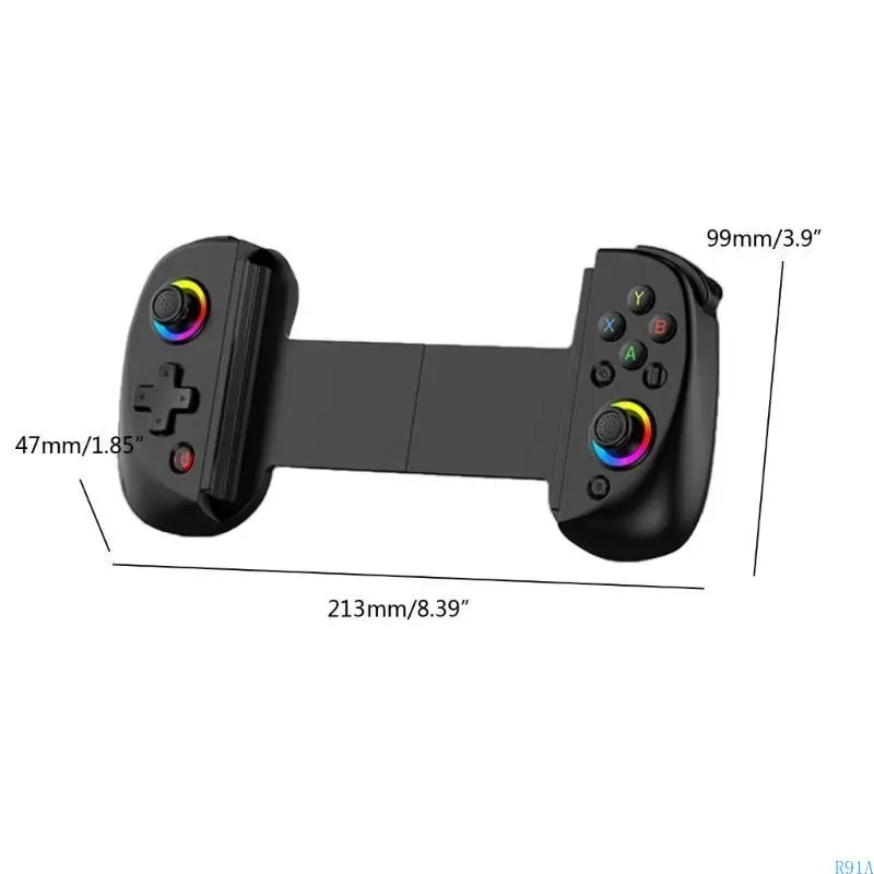 R91A GamePad для коммутатора телескопического контроллера мобильного телефона джойстик с триггерами зала.