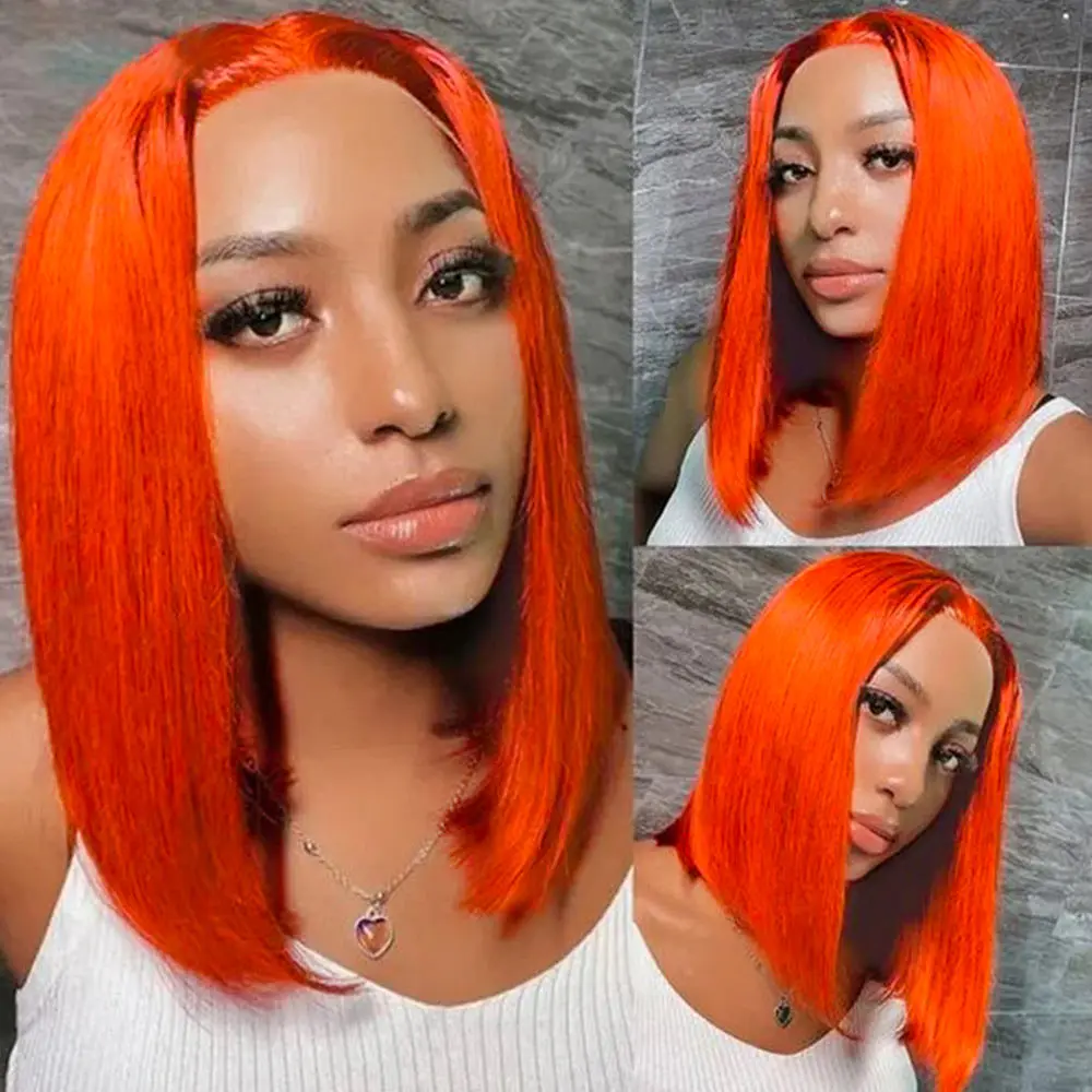 350-orange-soyeux-droite-13x4-dentelle-transparente-frotnal-bob-perruque-100-remy-cheveux-humains