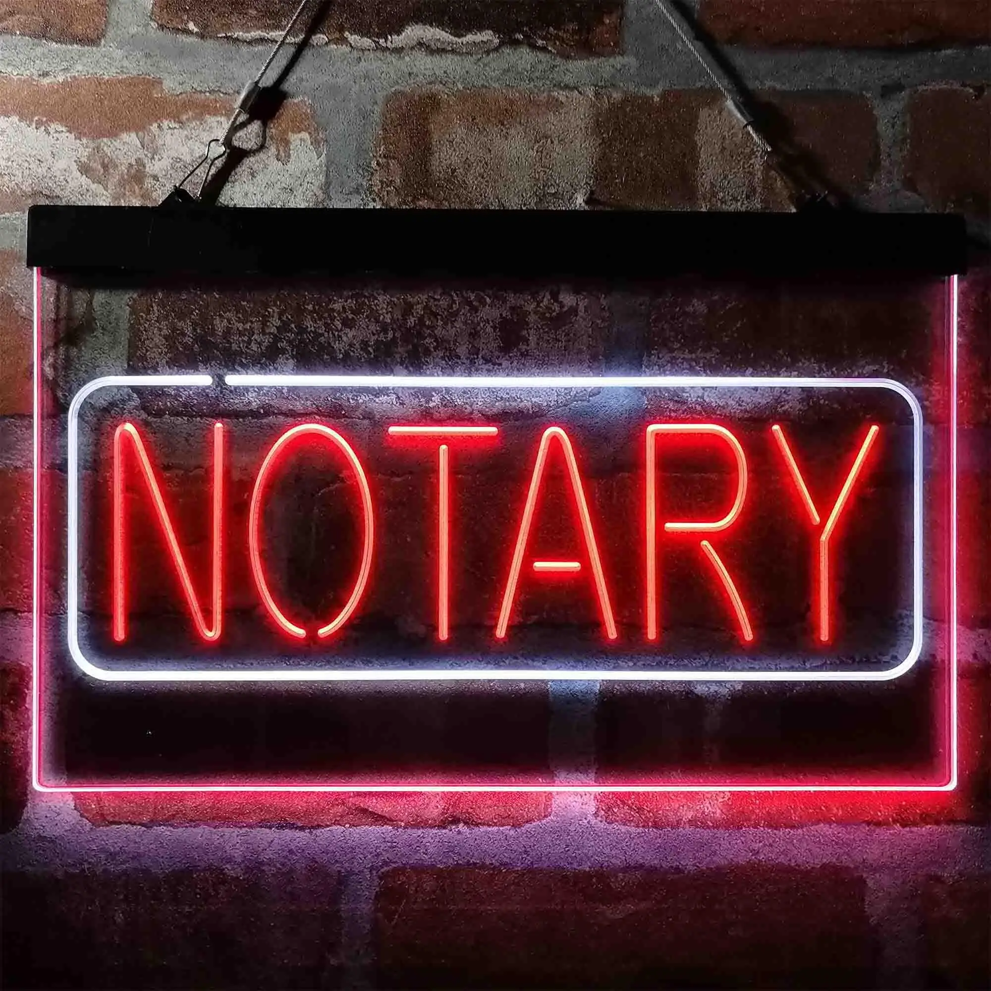 

Notary Public Dual Color Led Neon Sign st6-i4001
