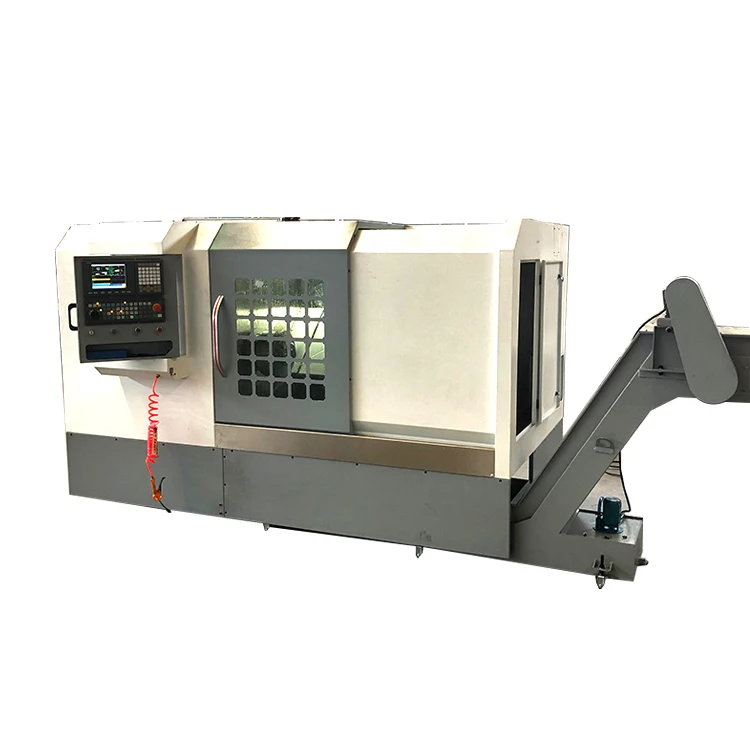 Alta Qualidade Swiss Tipo Slant Bed Lathe, CNC Turning Center, Short Bar, automóvel, 3/4 Axis