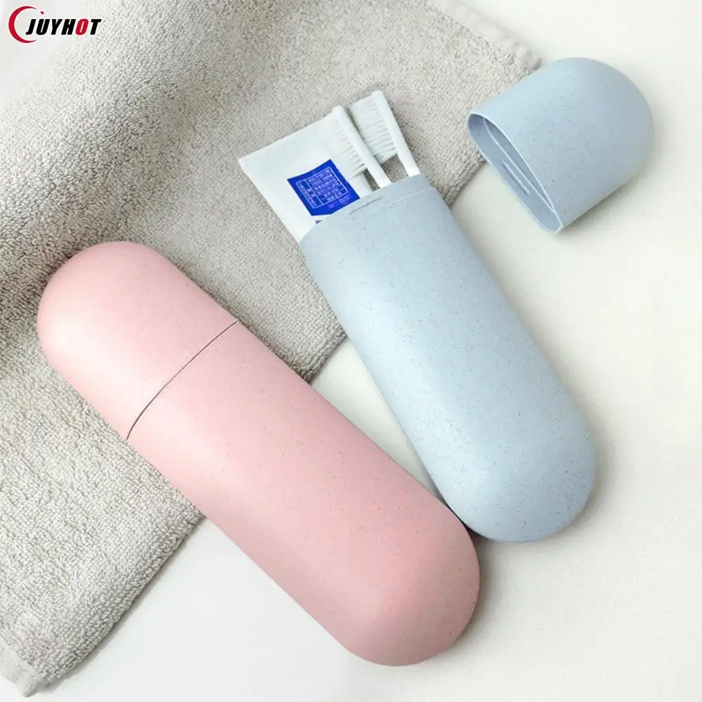 Large Toothbrush Tube Cover Case Cap Fashion Plastic Suitcase Holder Baggage Boarding Portable organizer Travel Accessories