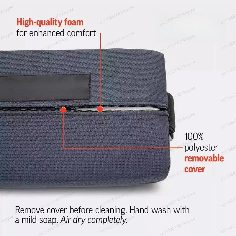 Set of 1 Recliner Headrest Cushions, Featuring Adjustable Elastic Straps As Replacement Parts