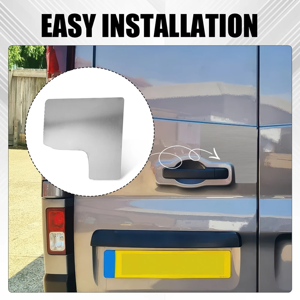 Rear Barn Door Protective Panel For Renault Trafic 2014 TO Present Rear Barn Door Protective Panels