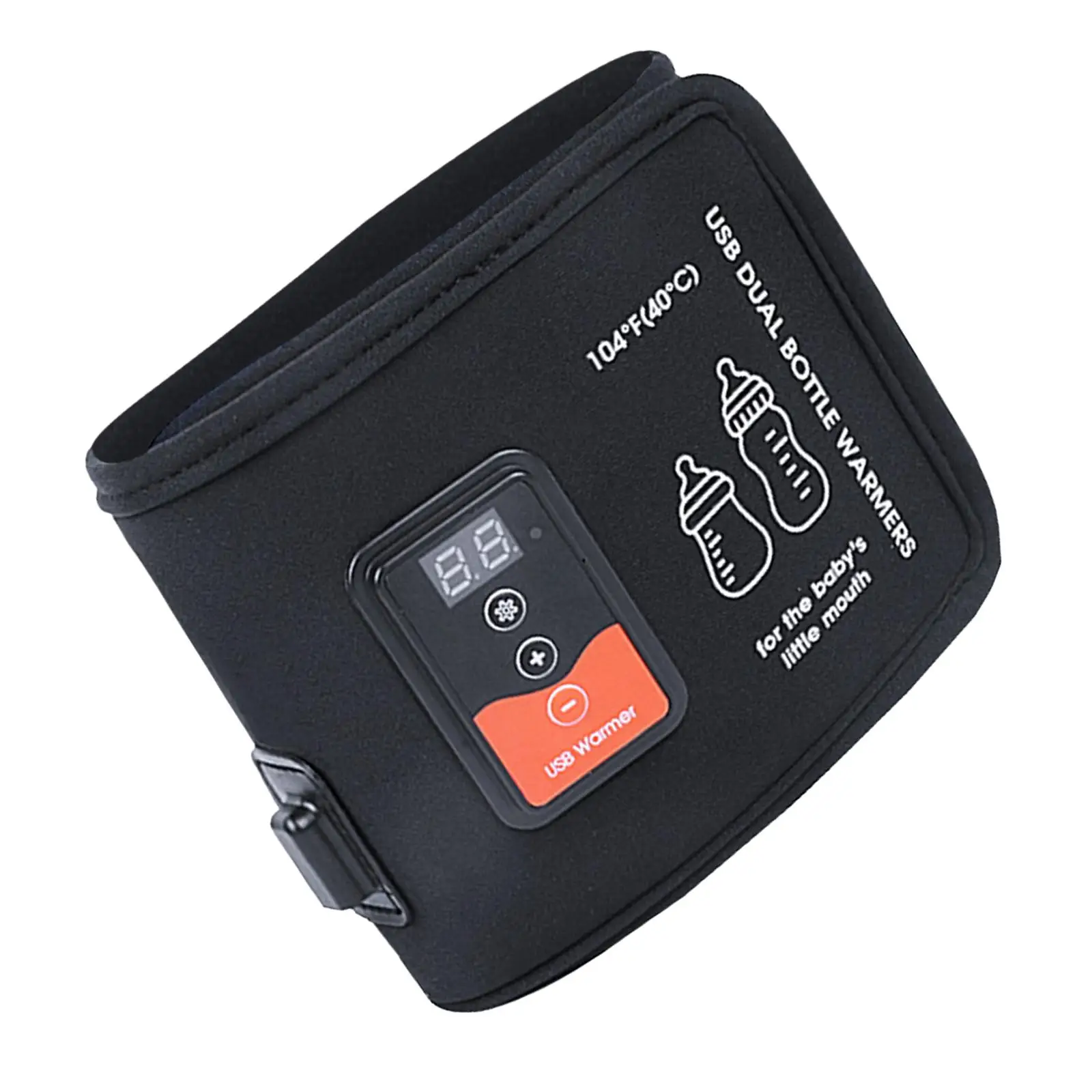 

Baby Bottle Warmer Milk Warmer for Twins USB Storage Cover Warmer Bag Heater for Daily Use Shopping Car Travel Outdoor Indoor