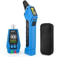 MESTEK Digital Circuit Breaker Finder Electric Tester AC 120V Detect Common Wire Faults US Plug GFCI Outlet Meter Lock Indicator