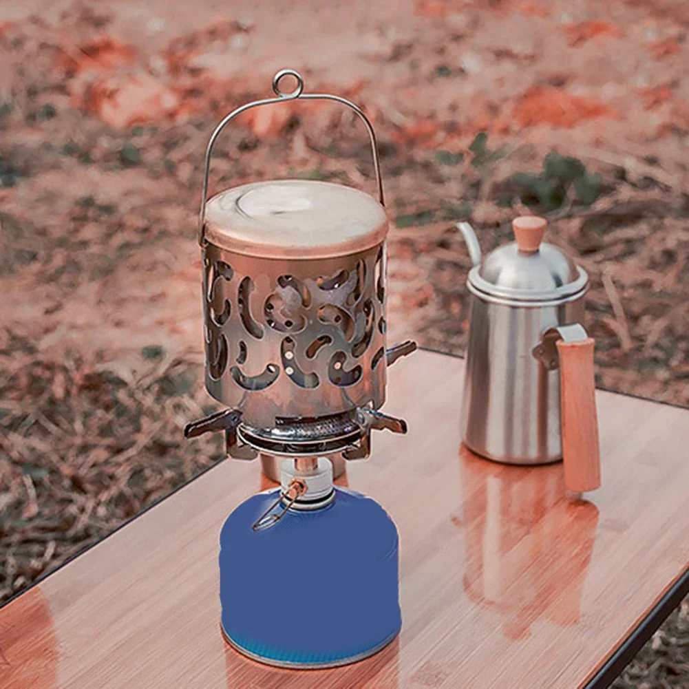 

Camping Heater Portable Mini Heater For Outdoor Activities Compact Design Double-layer Heat Dissipation For Camping