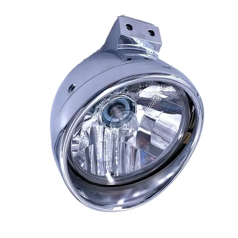 

Decoration Motorcycle Headlight for Harley Haojue Suzuki Qingqi Yamaha Benelli GZ125 GZ150 QJ150 QS125 Metal Case Front Lamp