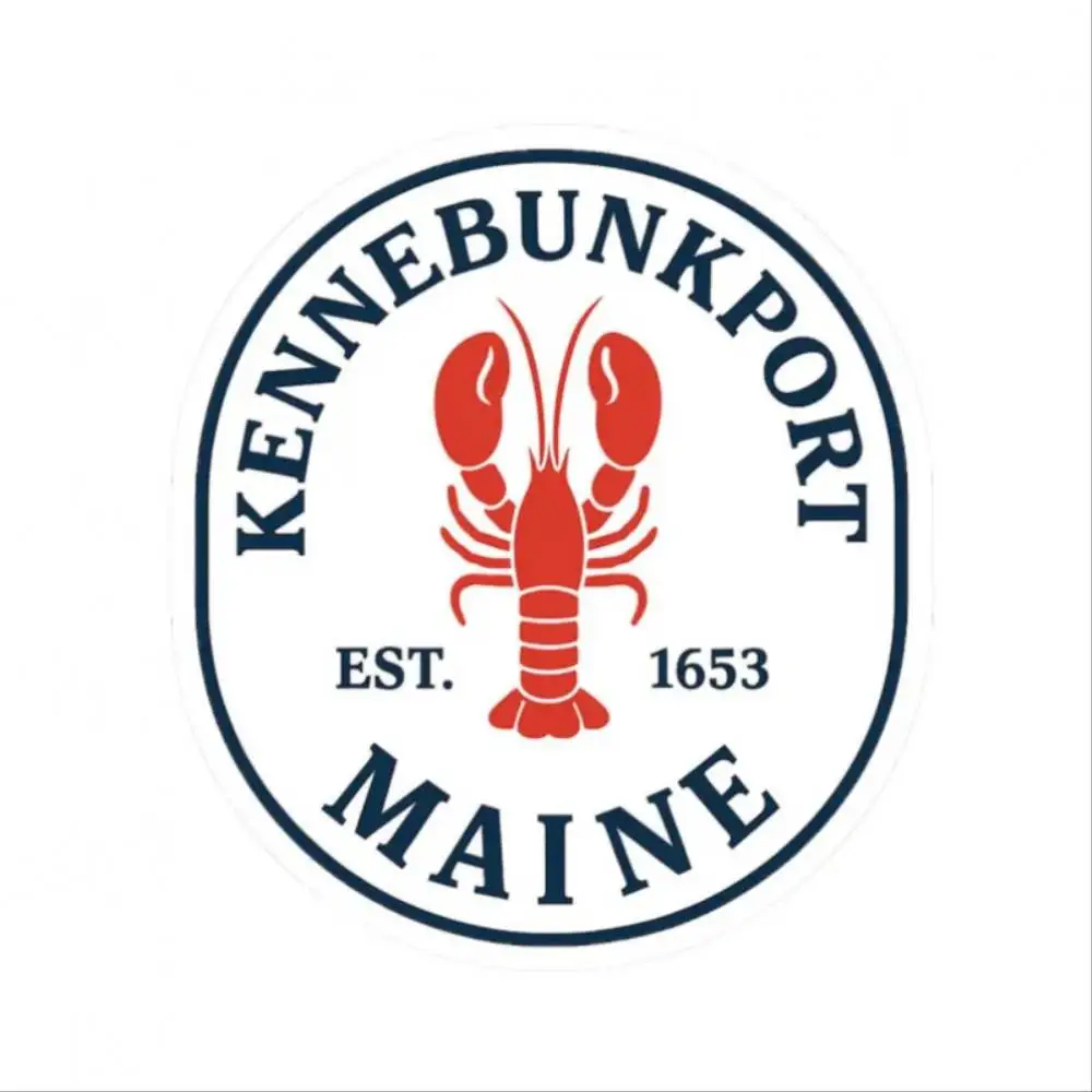 Maine Sticker Lobster Decal Travel Souvenirs Unique Gifts Laptop Decor Coastal Waterproof Stickers For Decorating Car Windows Mo