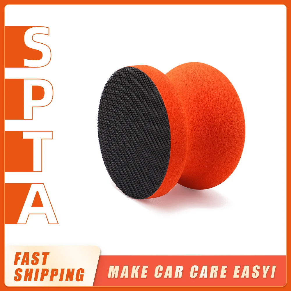 

(Single Sale) SPTA 3 Inch EVA Car Handle Grip For Tire Wax Applicator Pad Sponge Car Wax Polishing Sponge Handle