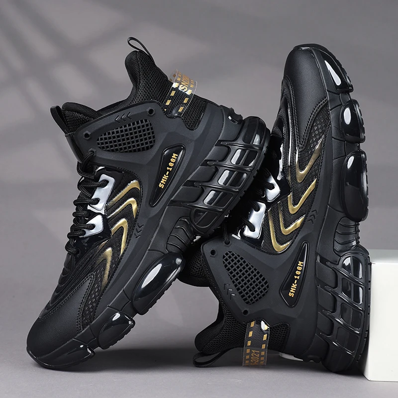 Comfortable and Breathable Sports Shoes for Men Anti Slip and Wear-resistant Soft and Lightweight Outdoor Casual Sports Shoes