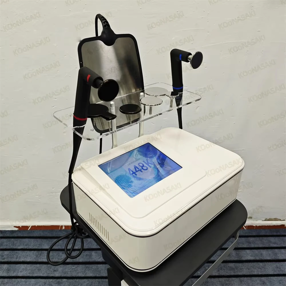 448K Cet Ret Tecar Therapy Equipment thermal energy skincare and rejuvenation Diathermy Body Shaping Slimming Fat Reduction
