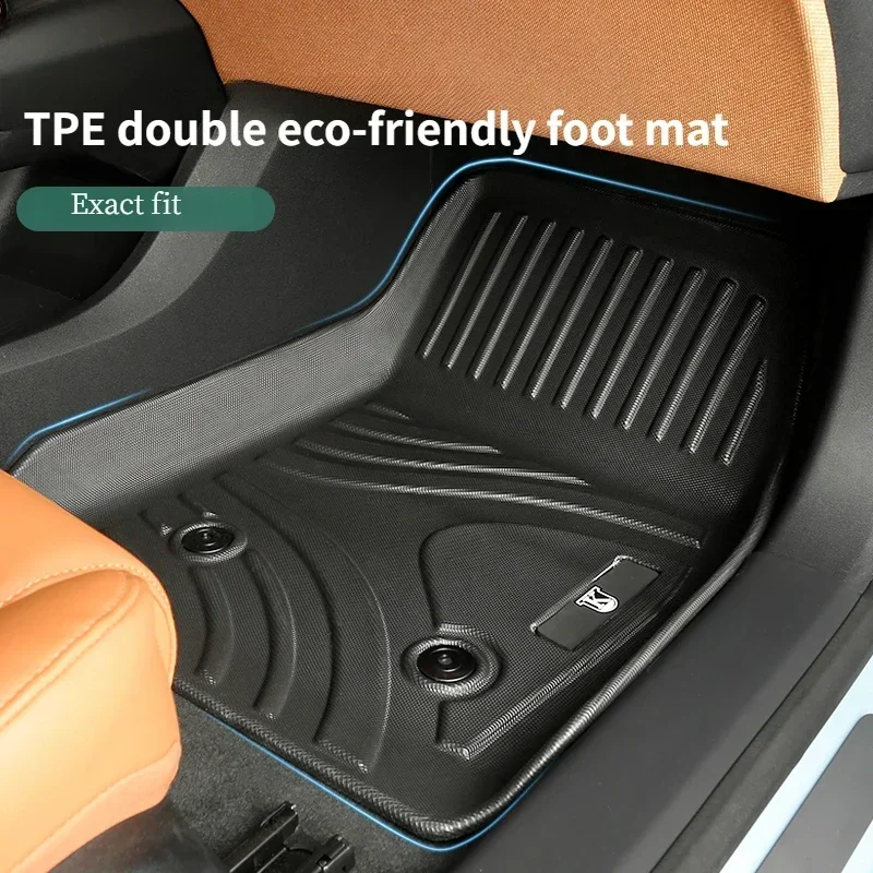 For NIO 24ET5TET5 five-seater foot mat special fully surrounded interior decorative carpet mat TPE modified interior accessories