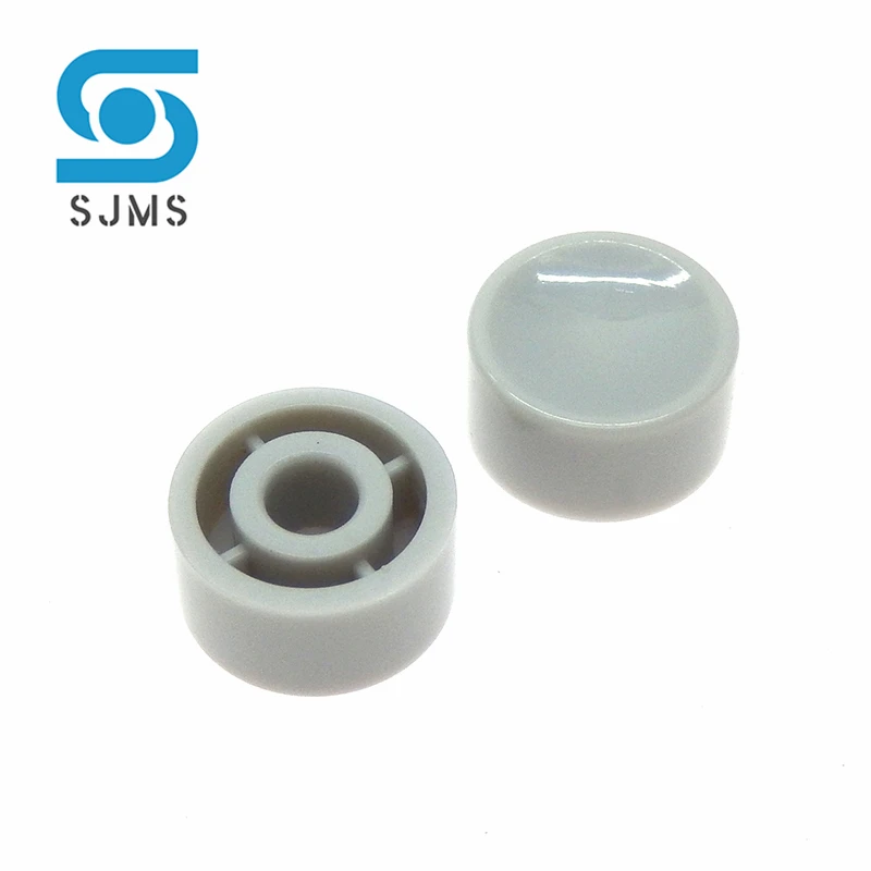 20PCS A17 Inner Hole 3.2/3.4mm Tactile Switch Button Caps Push Key Caps Multicolor Concave 5.3*10mm for 6 * 6 Round Tact Switch