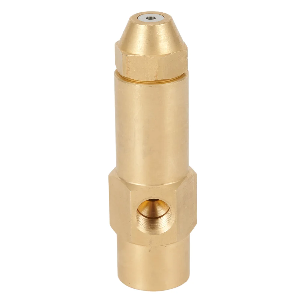 Siphon Air Atomizing Spray Nozzle for Waste Oil Burners Adjustable Pressure and Flow Control for Various Applications
