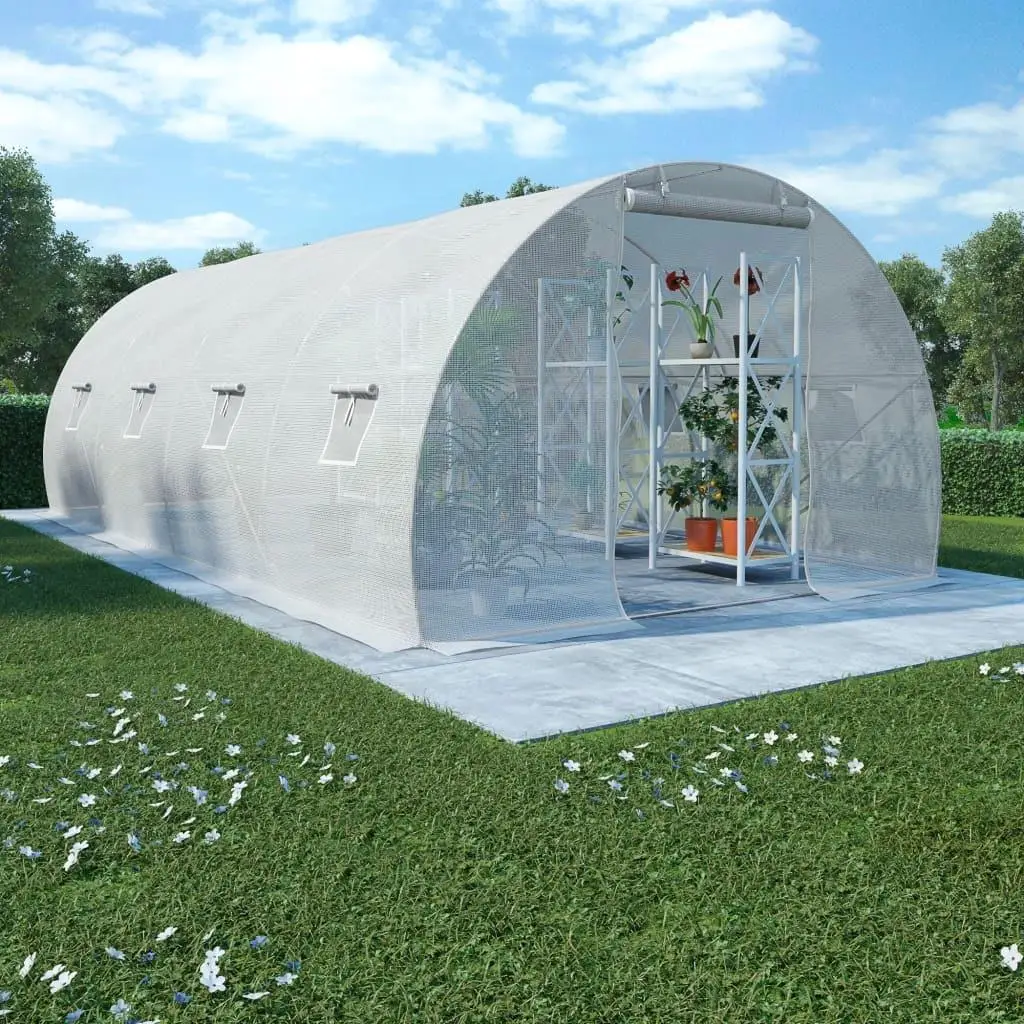 193.8 ft Greenhouse - Spacious 236.2 x 118.1 x 78.7 inch Growing Space for Plants