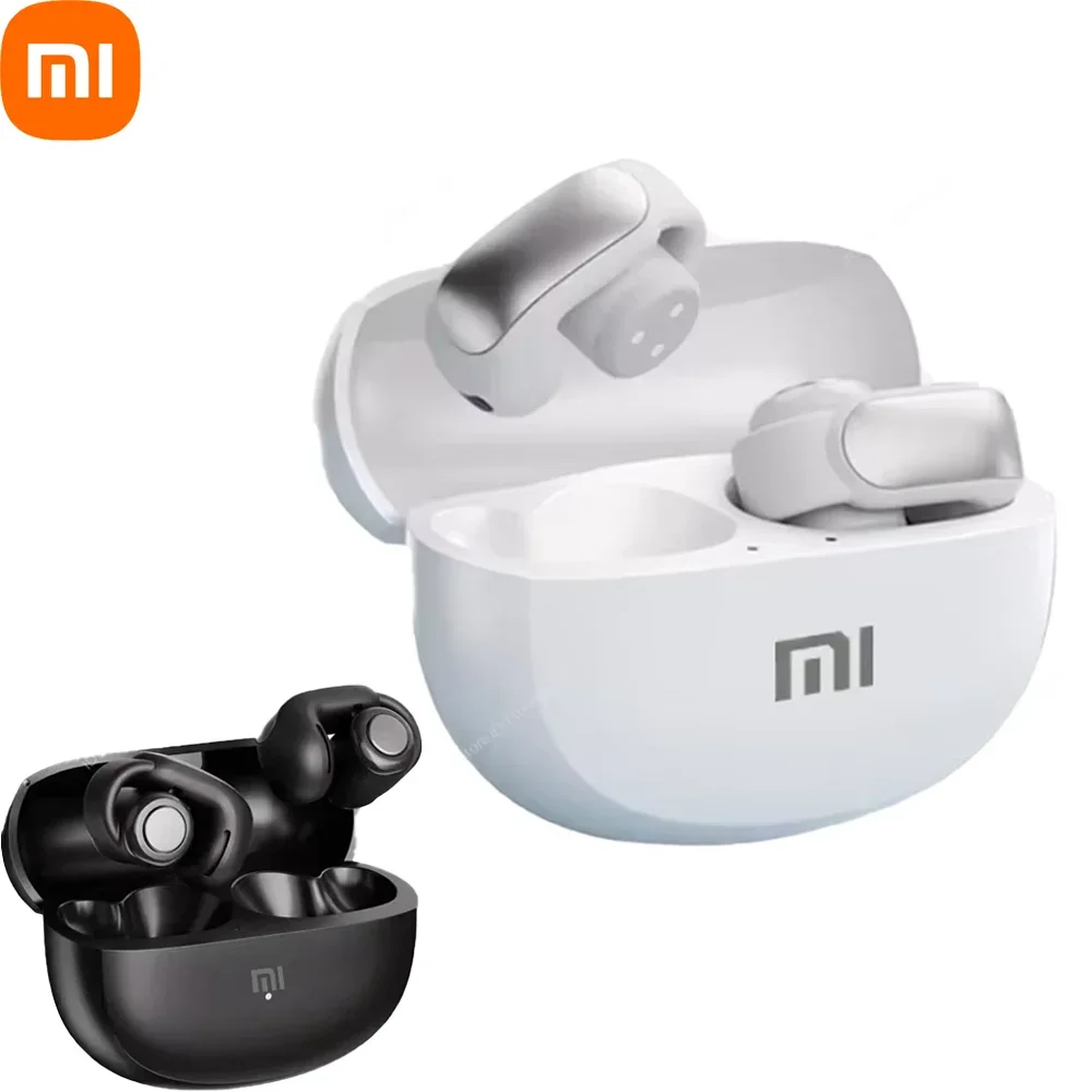Earphone Bluetooth Nirkabel Xiaomi V12 5,3 Cocok untuk Earphone Pengurang Kebisingan Olahraga dan Kantor