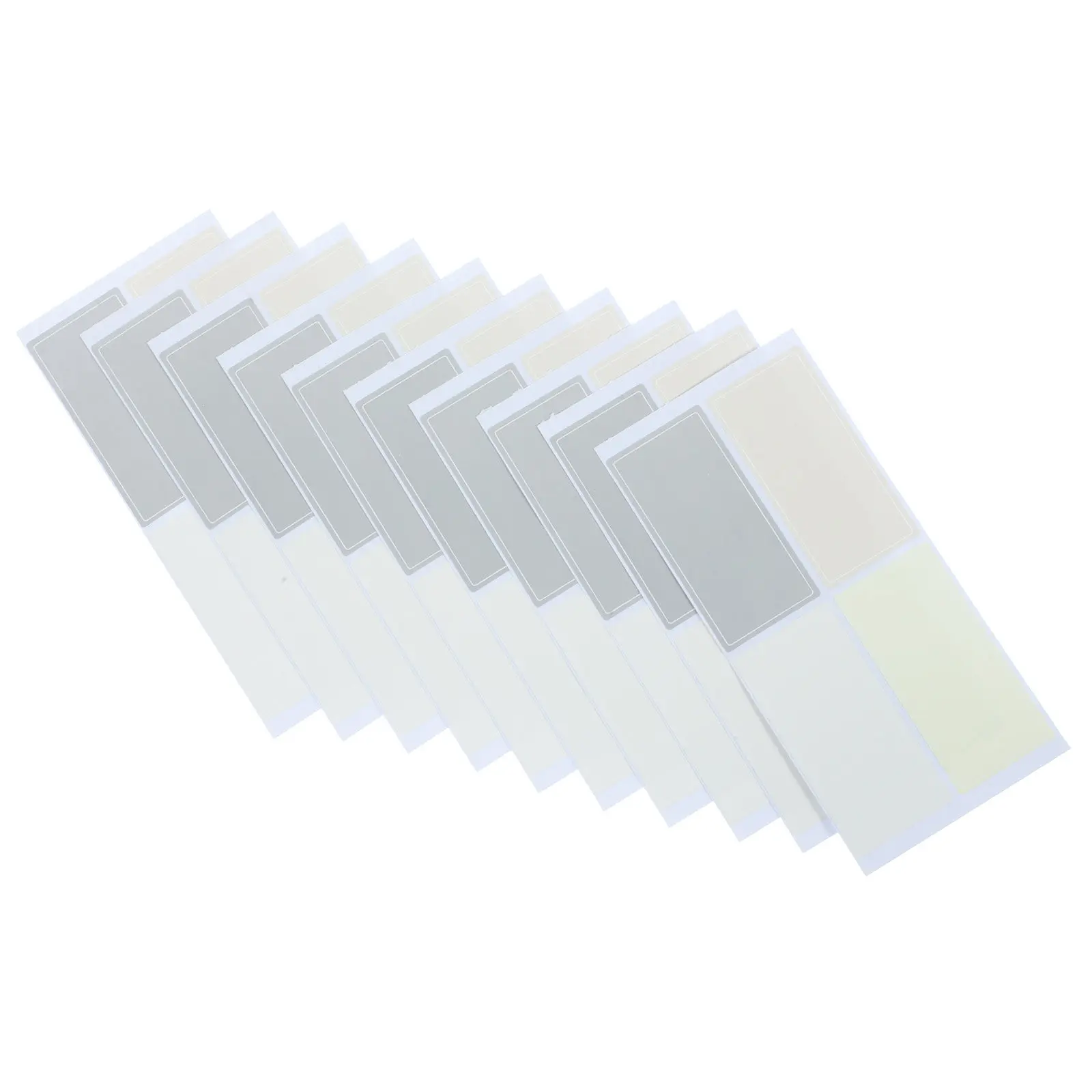 120Pcs Colored Name Tag Labels Thick Smooth Sticker Tabs Easy Peel Sorting Label Stickers for Home Organization Classification