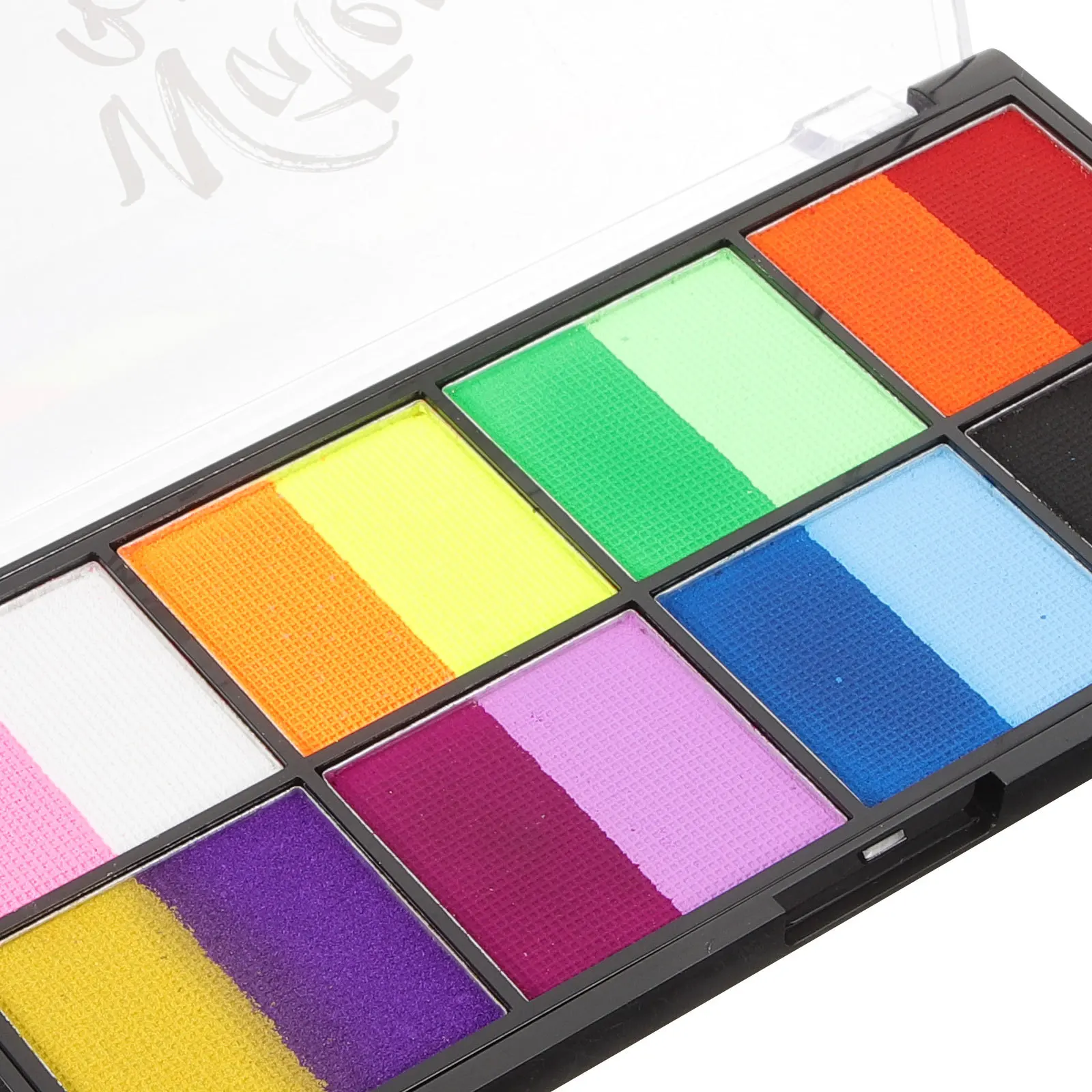 

1 Set Face Paint Kit Water-Soluble Bright Fast-Drying Safe Face Painting Supplies For Festival Party Halloween Football Fans