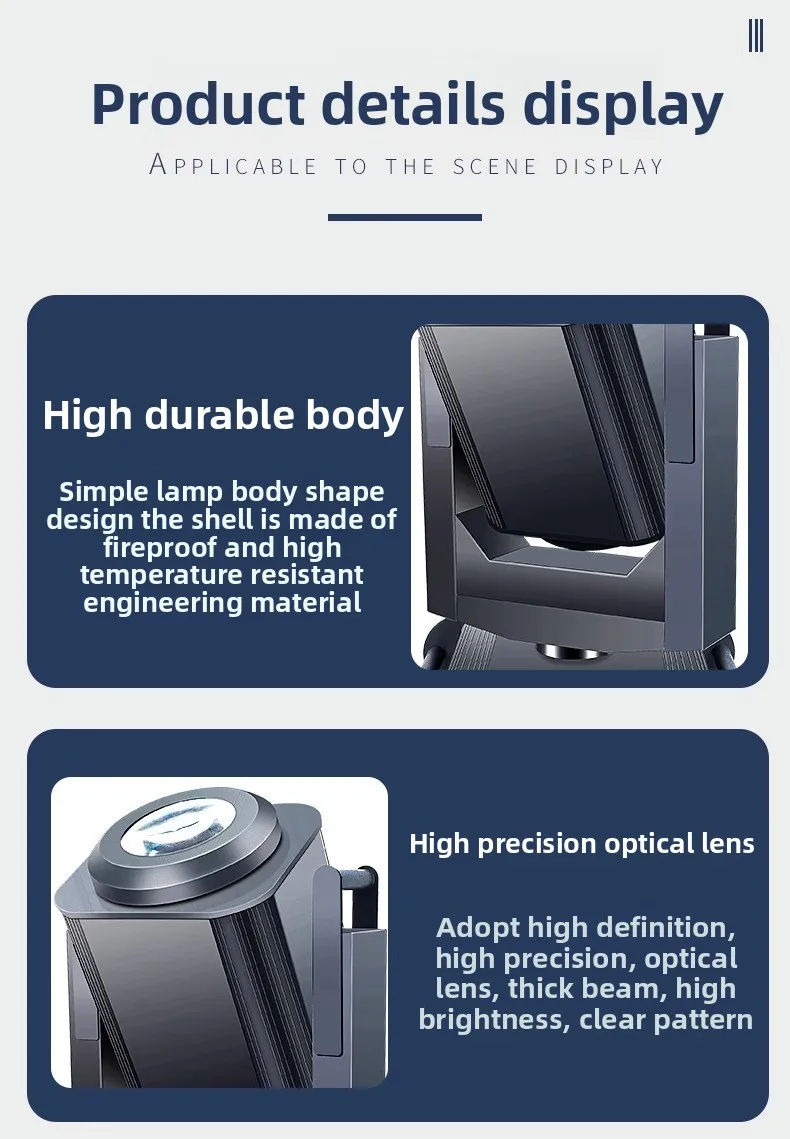 Fascio di luce impermeabile da 350 W, illuminazione spot panoramica per prestazioni esterne, illuminazione scenica rotante, luce a testa tremante