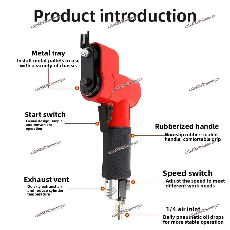FS-30 Flat Sanda Machine Pneumatic One-word Sand Grinder, Reciprocating Sandpaper Polishing Grinder
