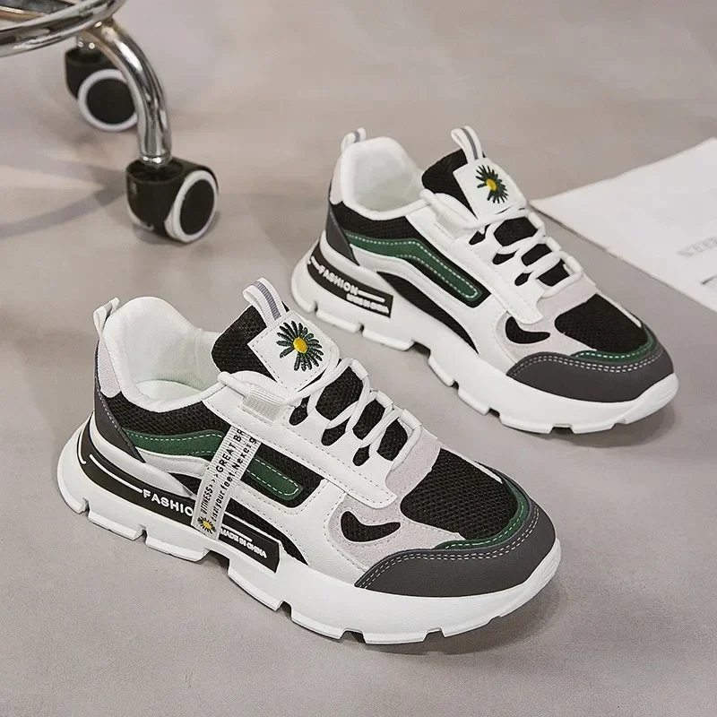 Damskie trampki Letnie nowe trendy Designerskie buty na co dzień Wygodne, oddychające buty do tenisa do biegania na platformie Zapatillas De Mujer