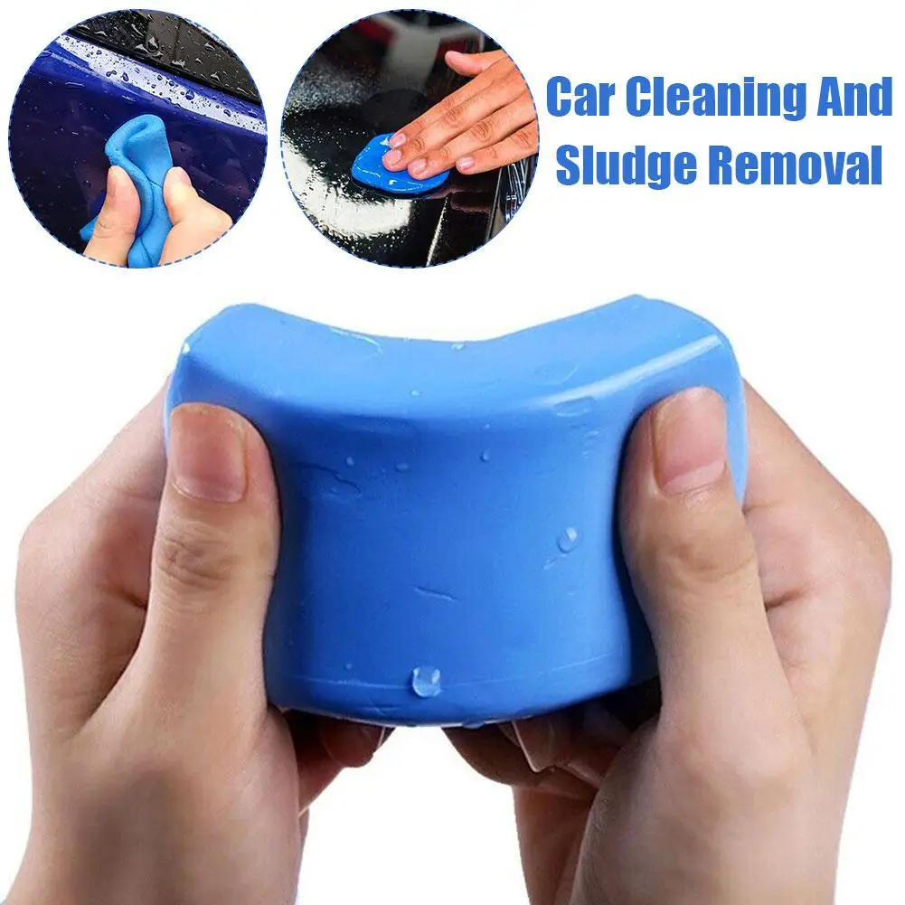 Ar Accessoires 100G Blauwe Magie Auto Wash Reinigingsklei Voor Auto Klei Bar Detaillering Wasmiddel Slib Modder Verwijderen Druppel B6k0