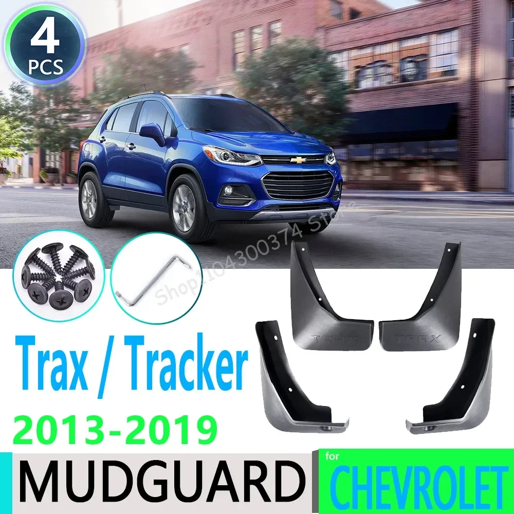 

for Chevrolet Trax Tracker 2013~2019 2014 2015 2016 2017 2018 Fender Mudguard Mud Flaps Guard Splash Flap Car Accessories